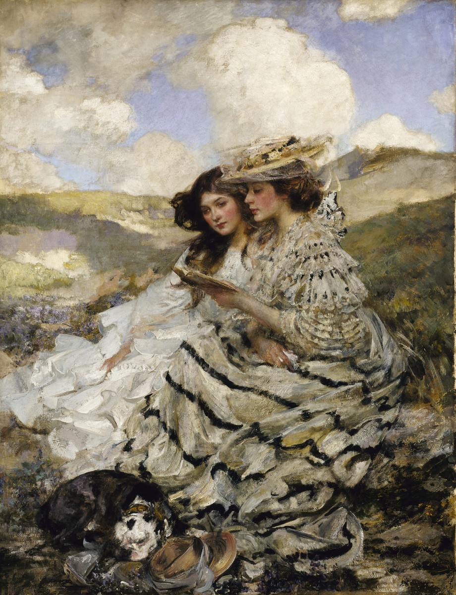 On the Dunes by James Jebusa Shannon