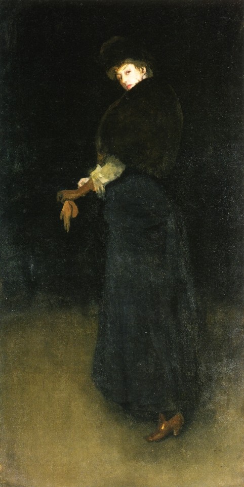 Arrangement in Black The Lady in the Yellow Buskin by James McNeill Whistler