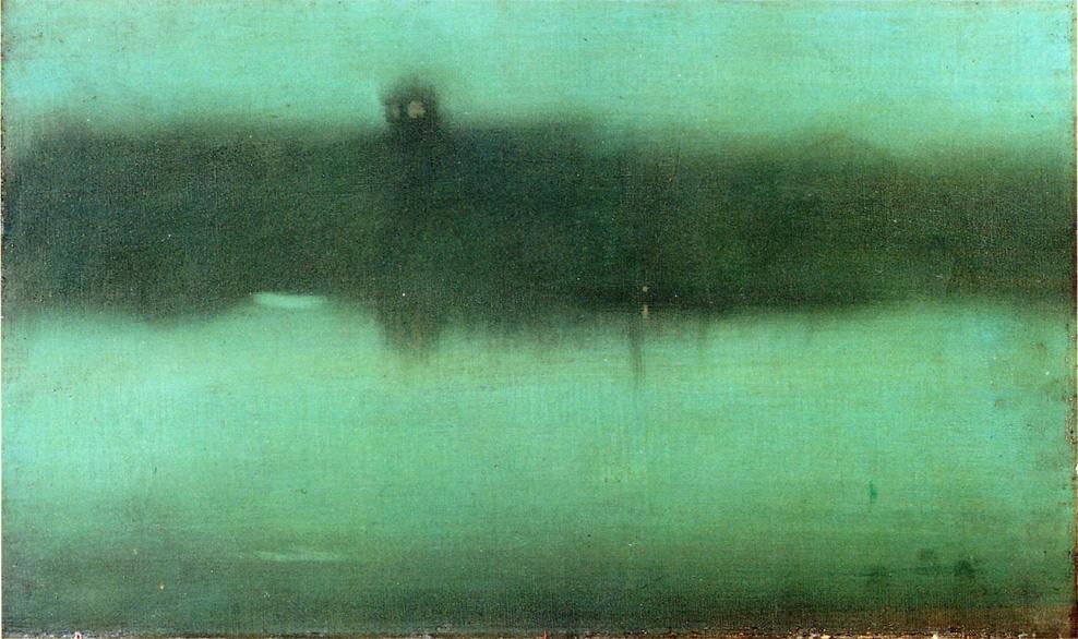 Nocturne Grey and Silver by James McNeill Whistler