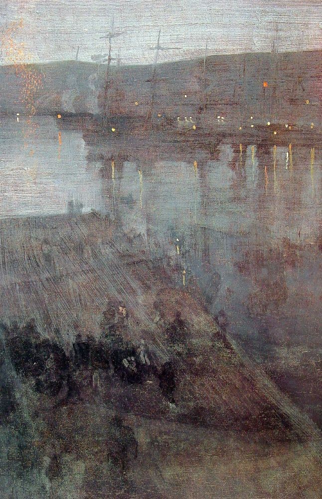 Nocturne in Blue and Gold – Valparaiso Bay by James McNeill Whistler