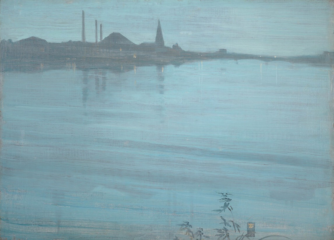 Nocturne in Blue and Silver by James McNeill Whistler