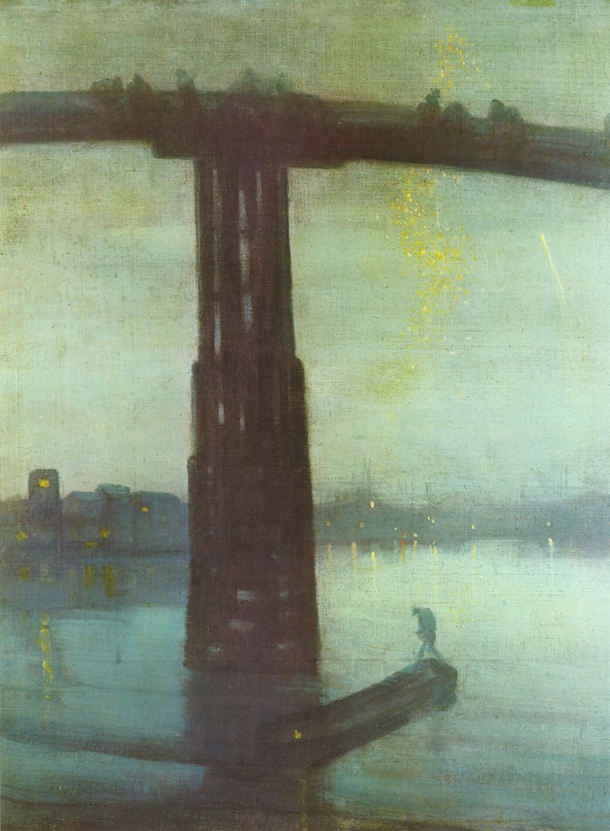 Nocturne: Blue and Gold – Old Battersea Bridge by James McNeill Whistler