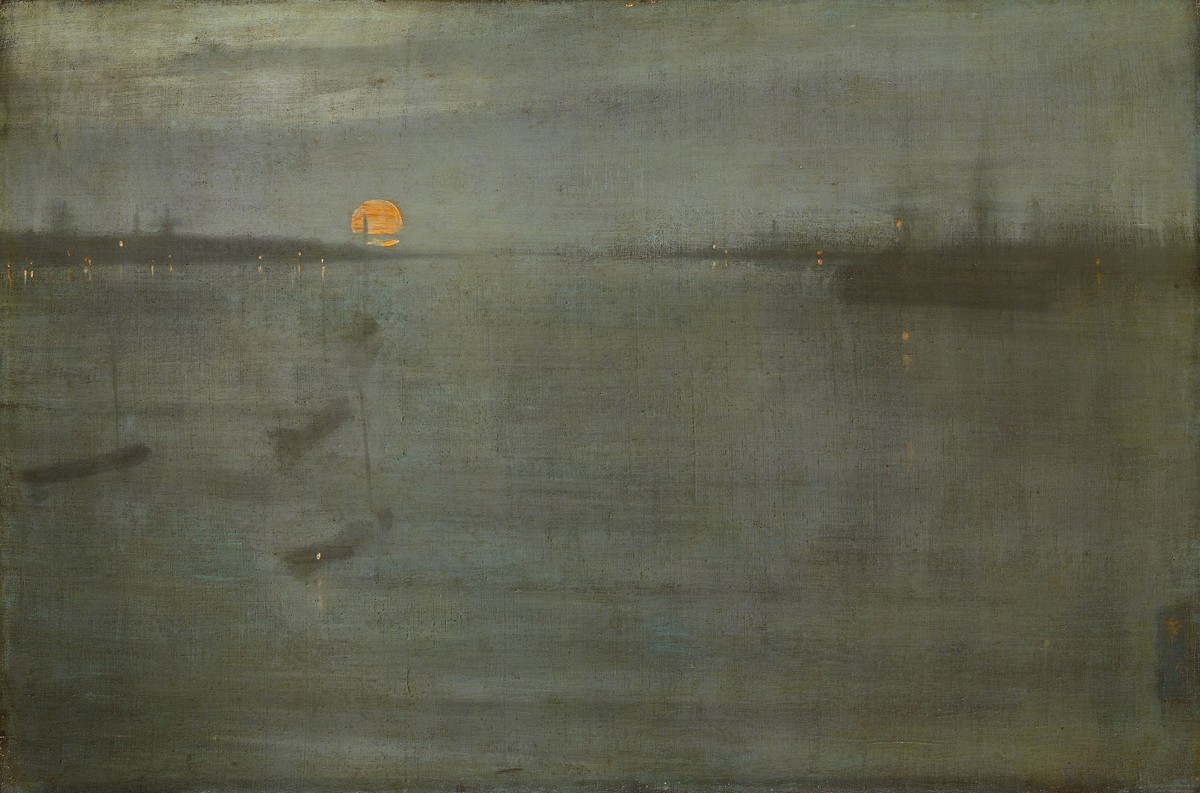 Nocturne: Blue and Gold – Southampton Water by James McNeill Whistler
