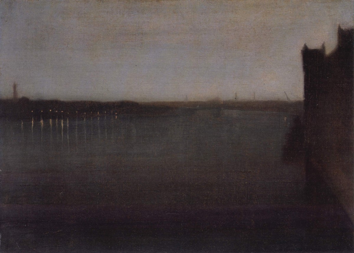 Nocturne: Grey and Gold by James McNeill Whistler