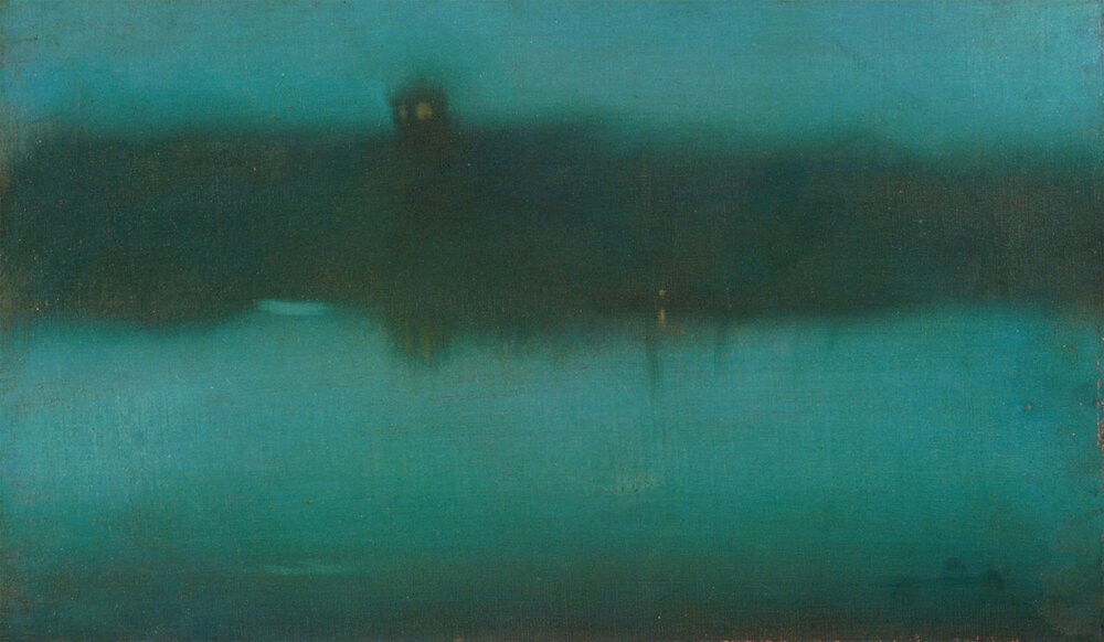 Nocturne: Silver and Grey by James McNeill Whistler
