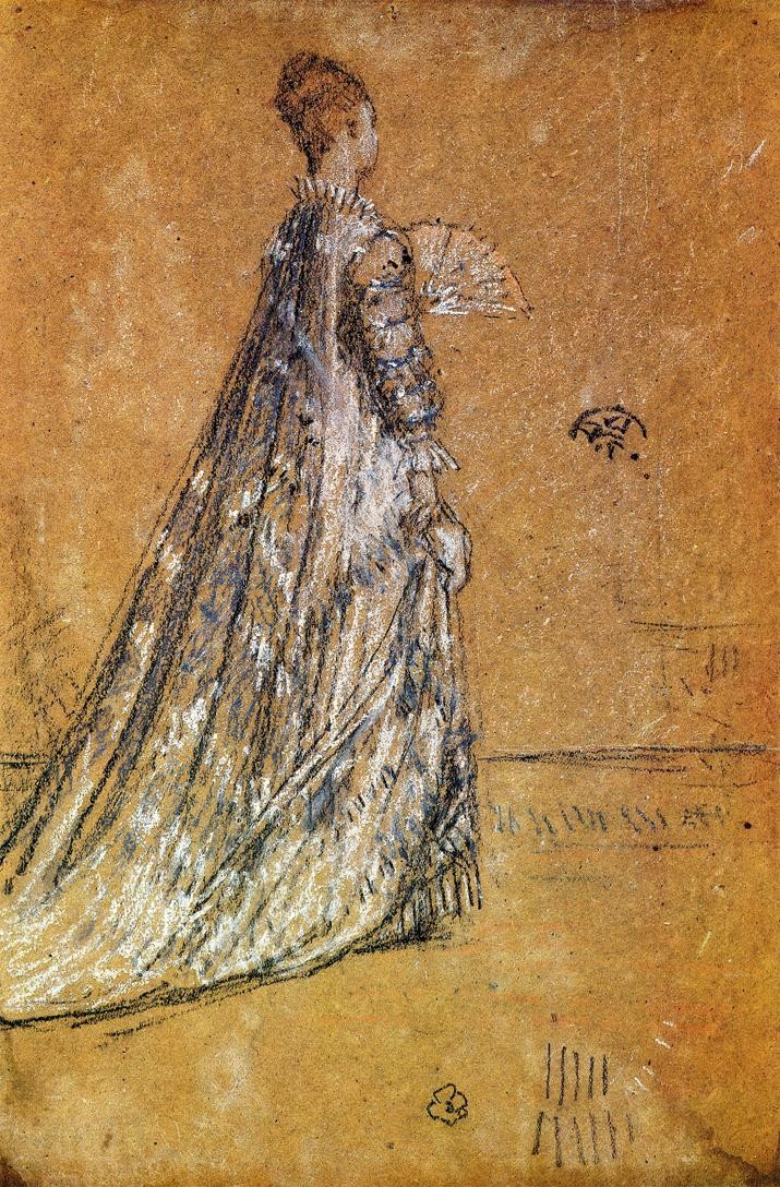 The Blue Dress by James McNeill Whistler