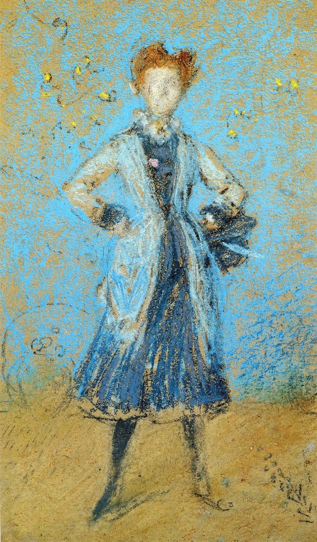 The Blue Girl by James McNeill Whistler