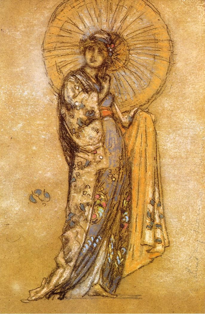 The Japanese Dress by James McNeill Whistler