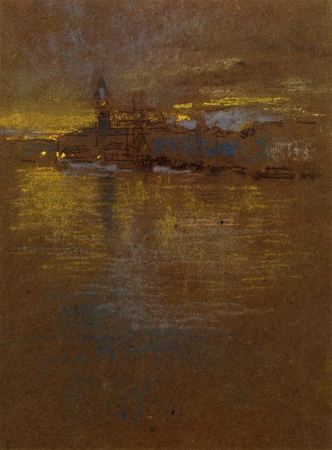 View across the Lagoon by James McNeill Whistler