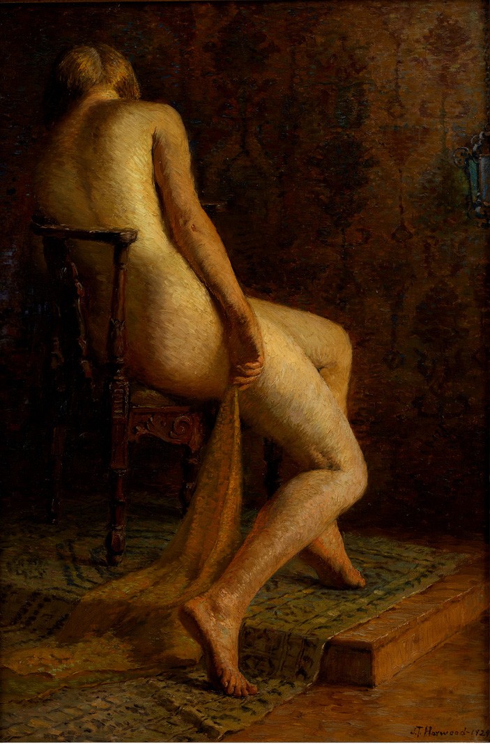 Exhausted Model by James Taylor Harwood
