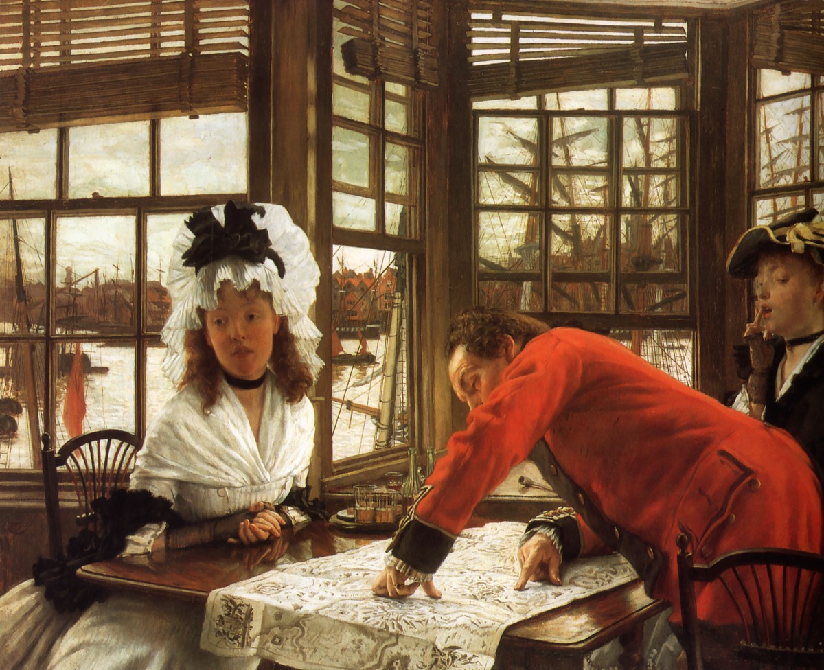 An Interesting Story by James Tissot