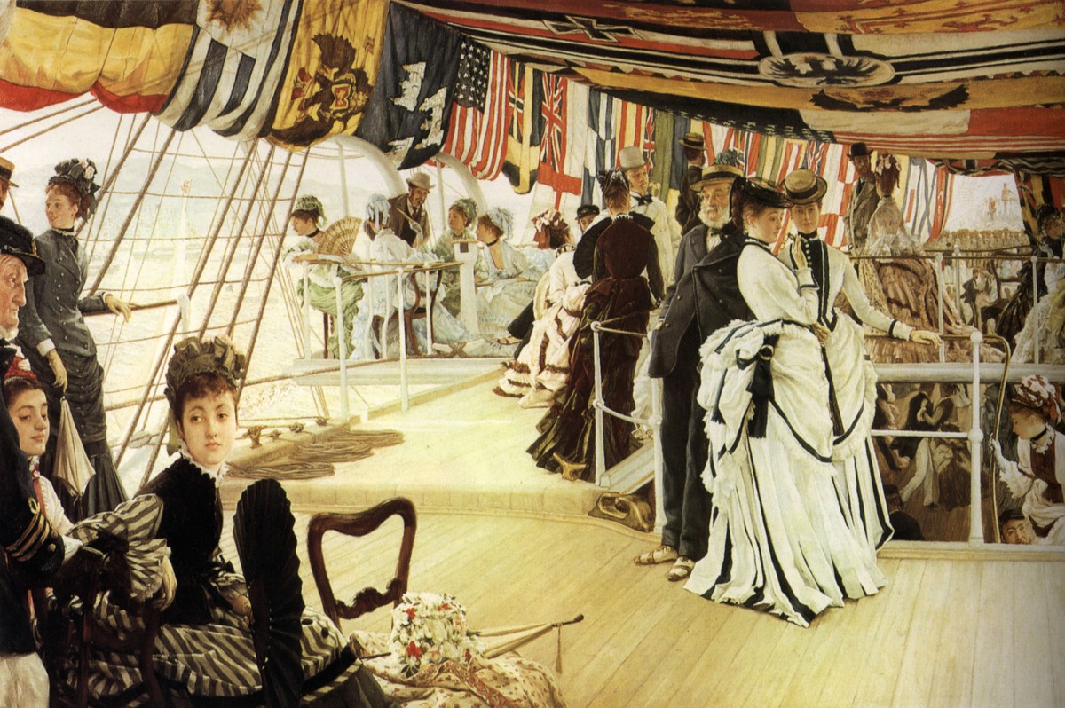 Ball on Shipboard by James Tissot