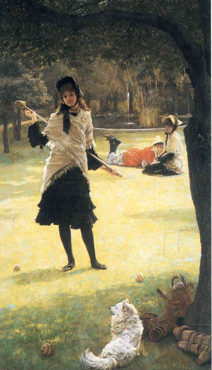 Croquet by James Tissot