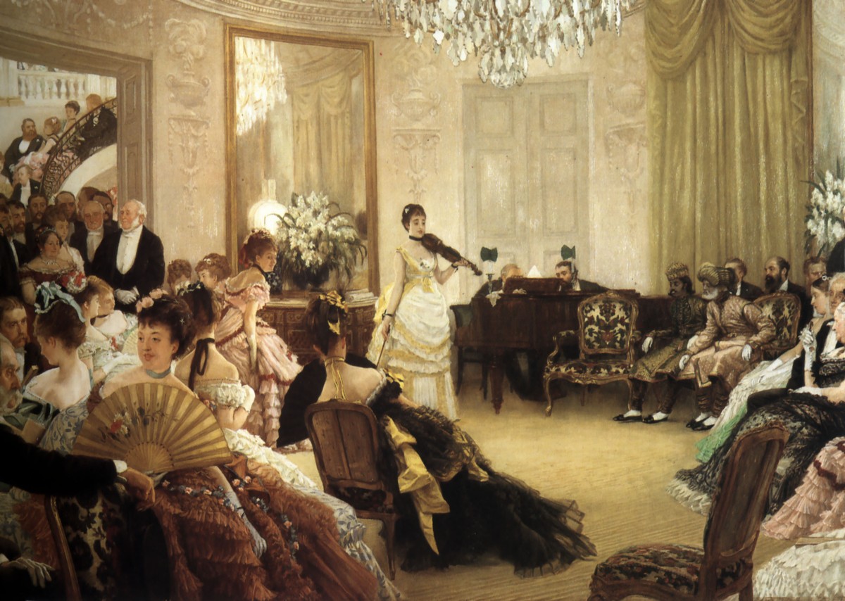Hush! (The Concert) by James Tissot