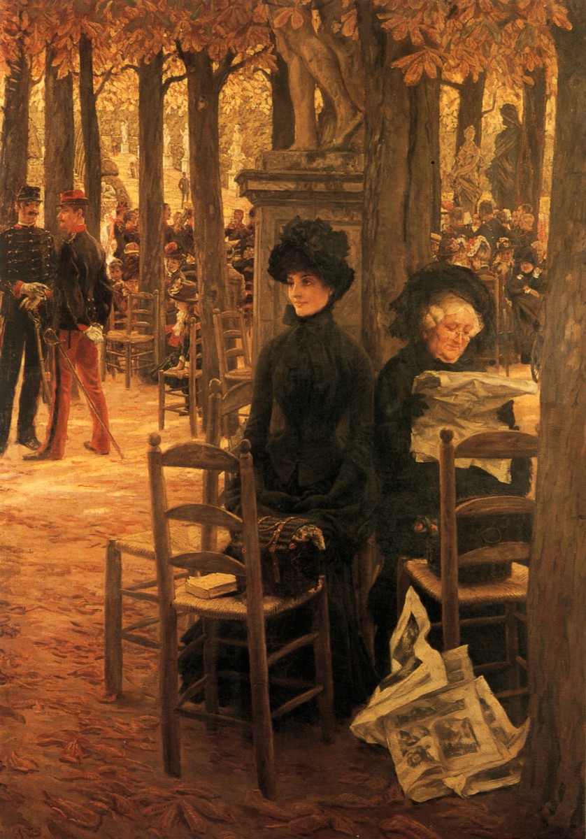 Letter 'L' with Hats by James Tissot