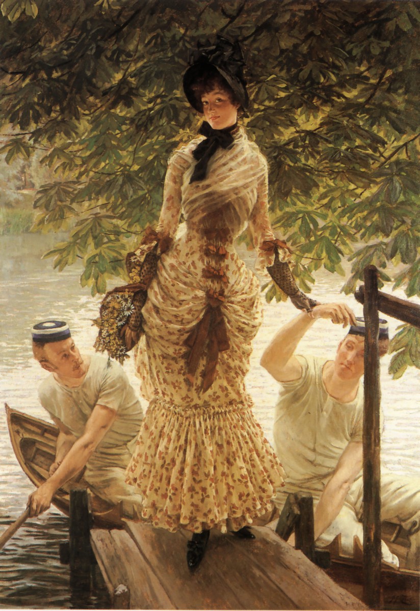 On the Thames by James Tissot