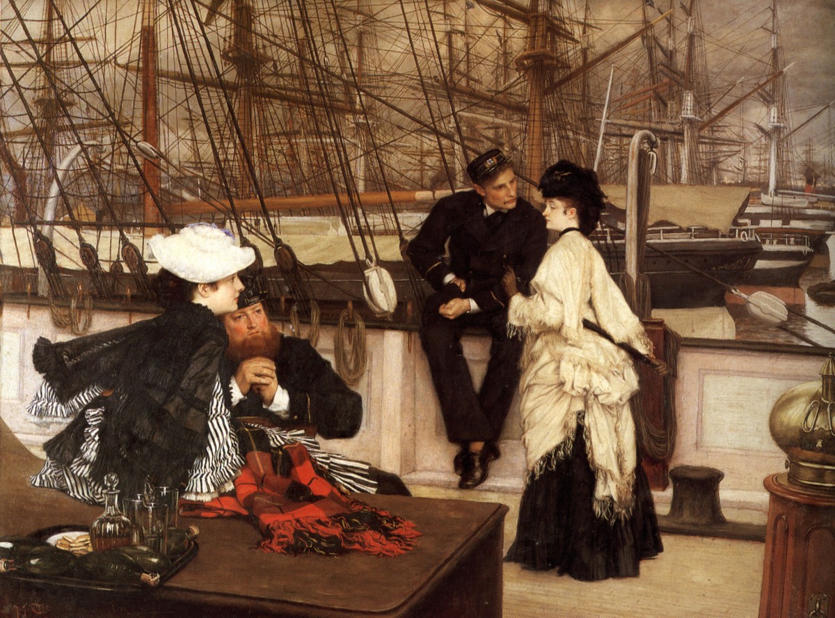 The Captain and the Mate by James Tissot