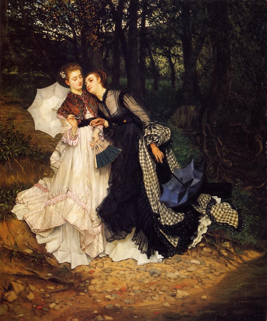The Confidence by James Tissot