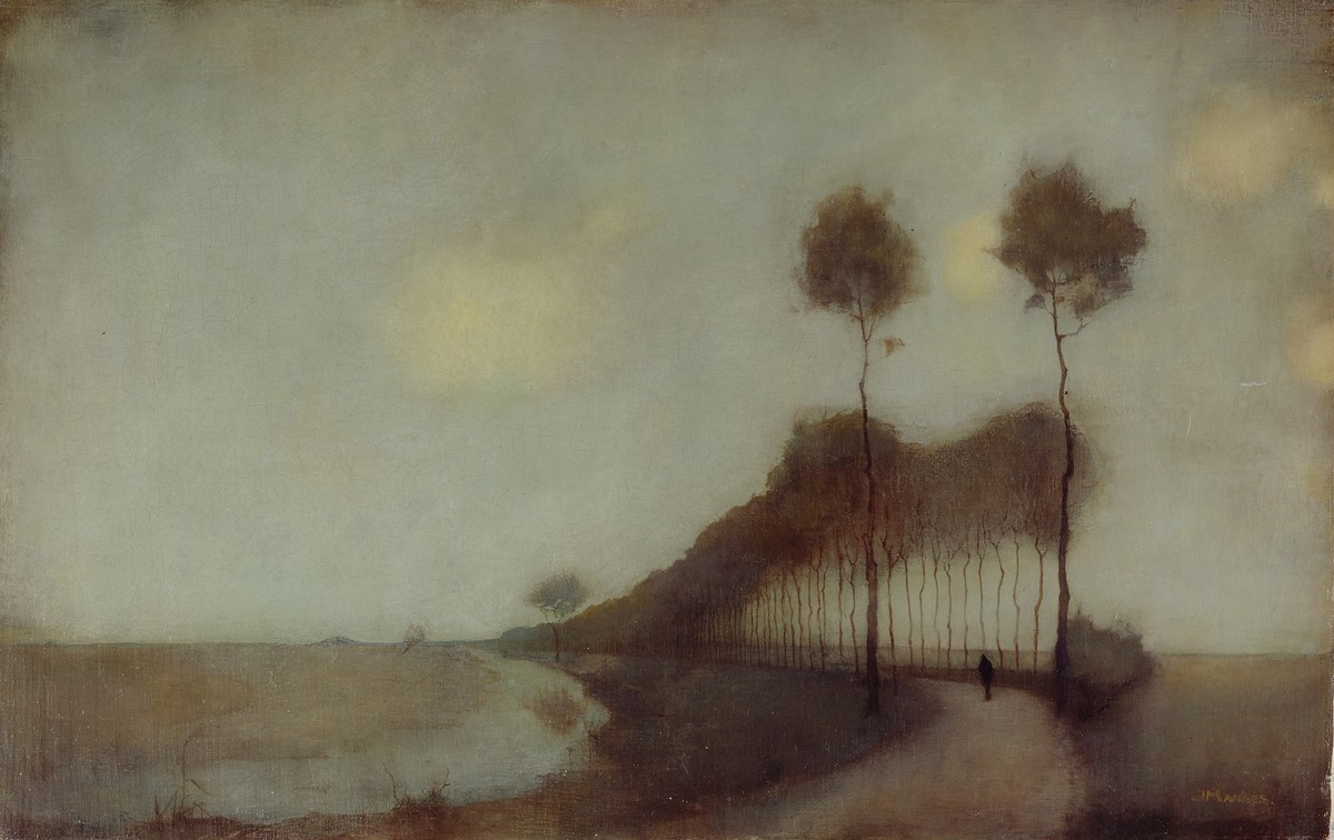 Forest Road near Oranjewoud by Jan Mankes
