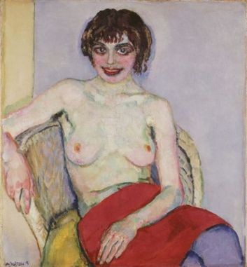 Seated Nude by Jan Sluyters
