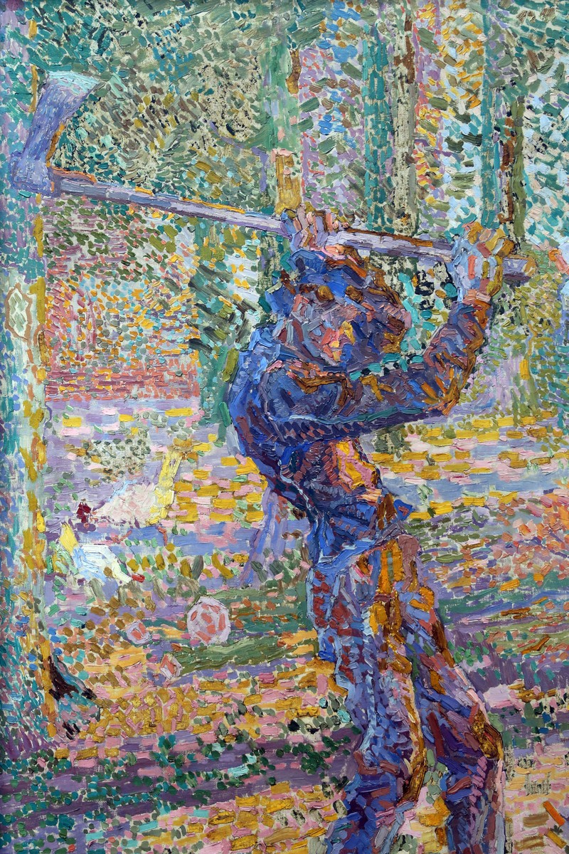 Lavoro (il taglialegna) by Jan Toorop