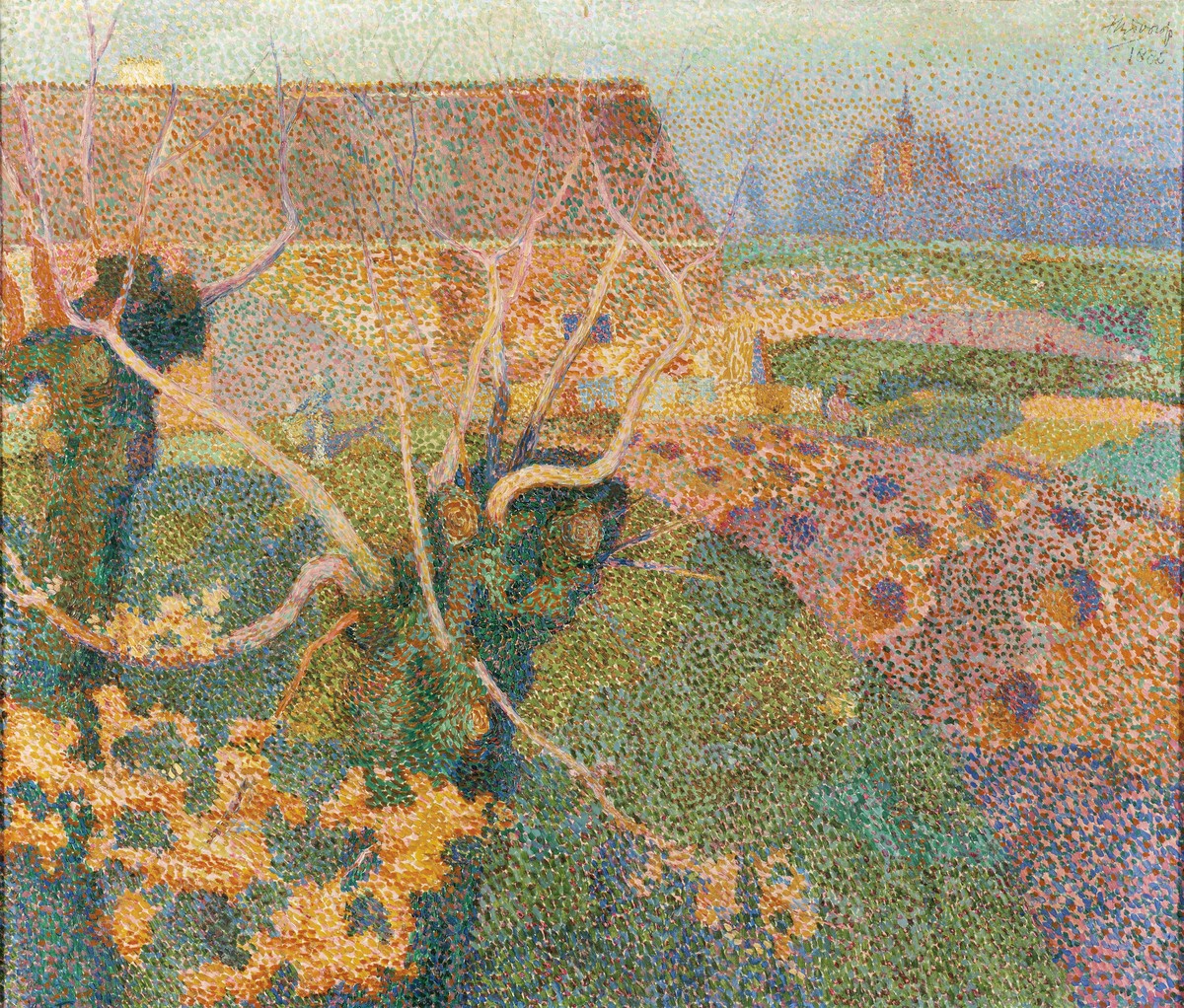 Les Deux Saules (Novemberzon) by Jan Toorop