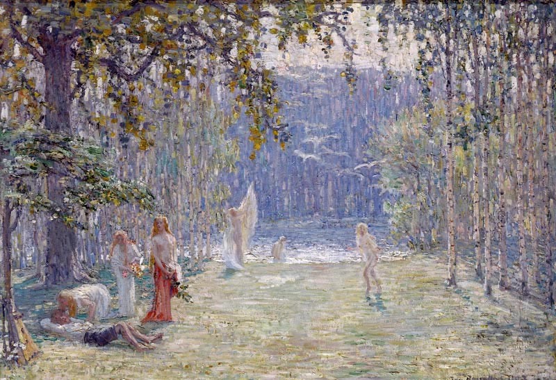 Daughters of the Sun by Janis Rozentāls