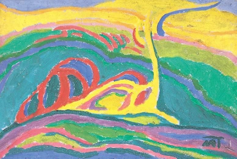 Landscape by Janos Mattis-Teutsch