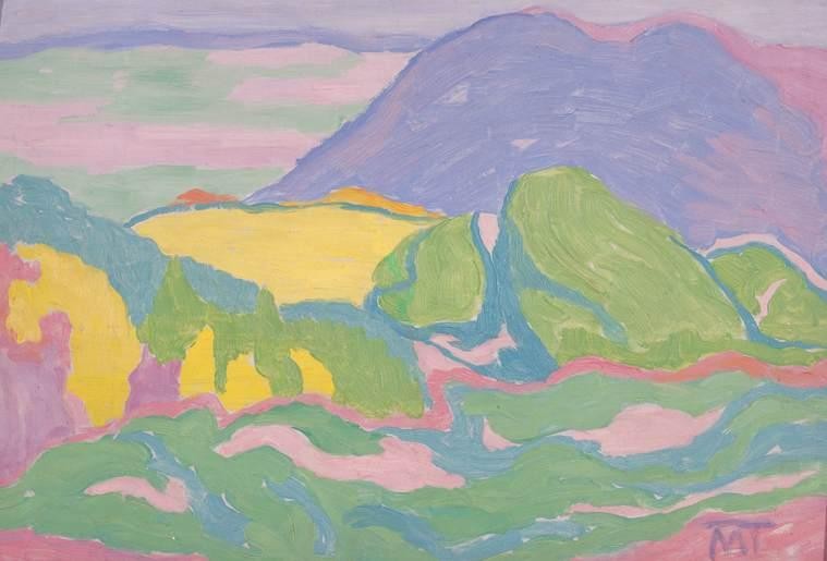 Landscape by Janos Mattis-Teutsch