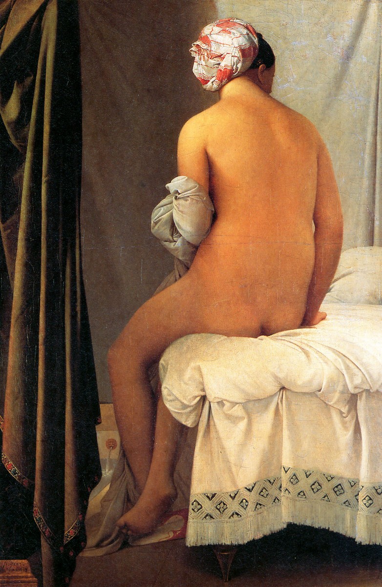 The Bather of Valpinçon by Jean Auguste Dominique Ingres