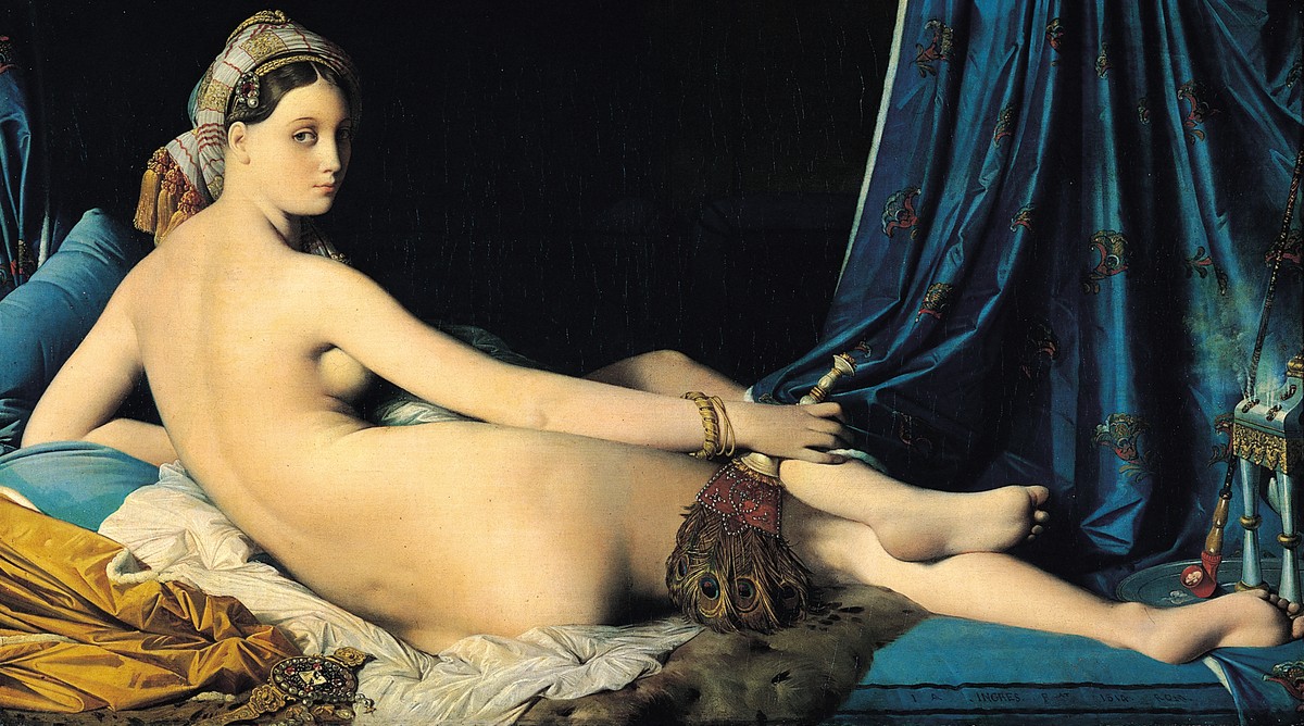 The Grande Odalisque by Jean Auguste Dominique Ingres