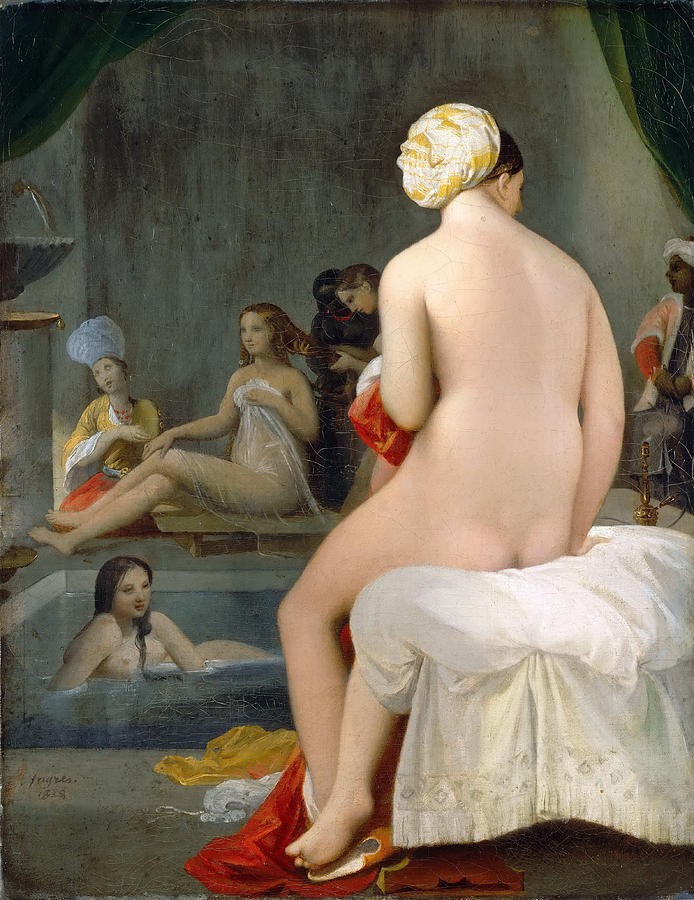 The Small Bather by Jean Auguste Dominique Ingres