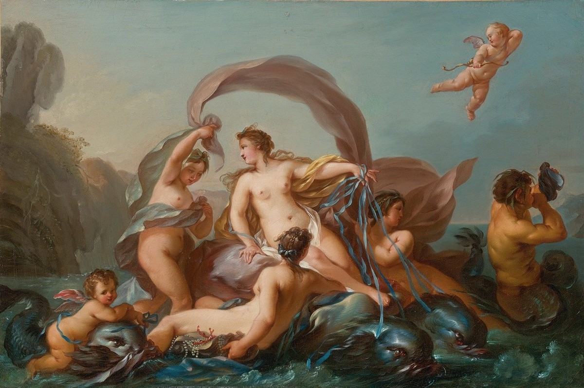 The Birth Of Venus by Jean Baptiste Marie Pierre
