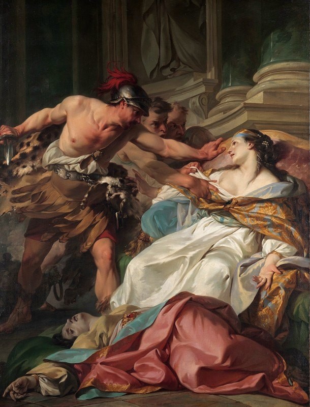 The Death of Harmonia by Jean Baptiste Marie Pierre