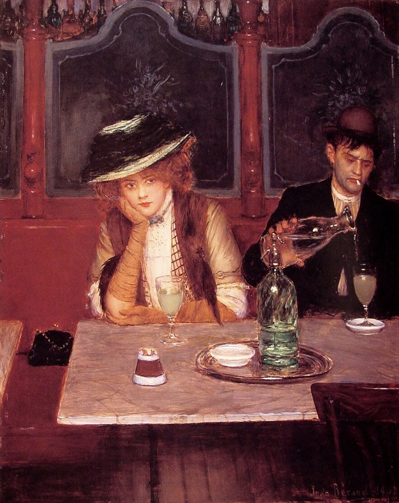 Absinthe drinkers by Jean Béraud