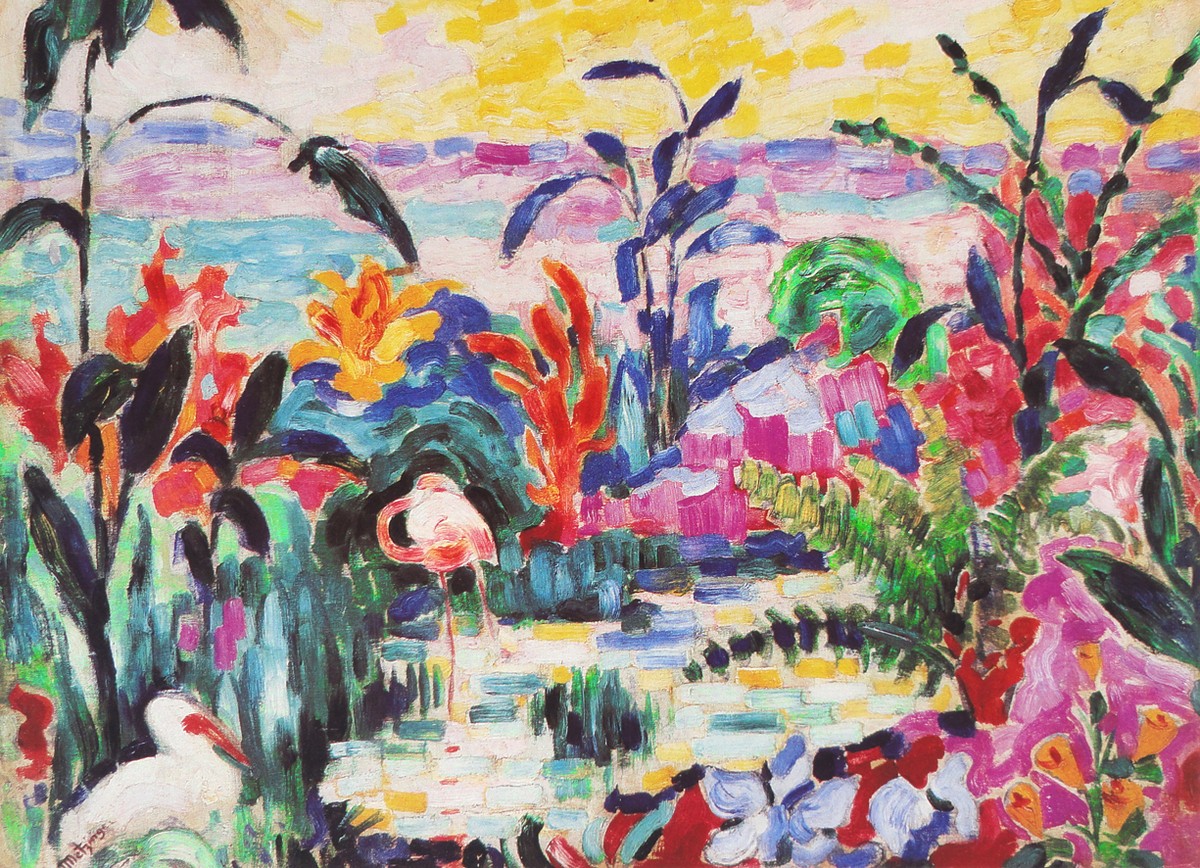Les Ibis by Jean Metzinger
