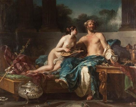 The Pleasures of Anacreon by Jean-Bernard Restout