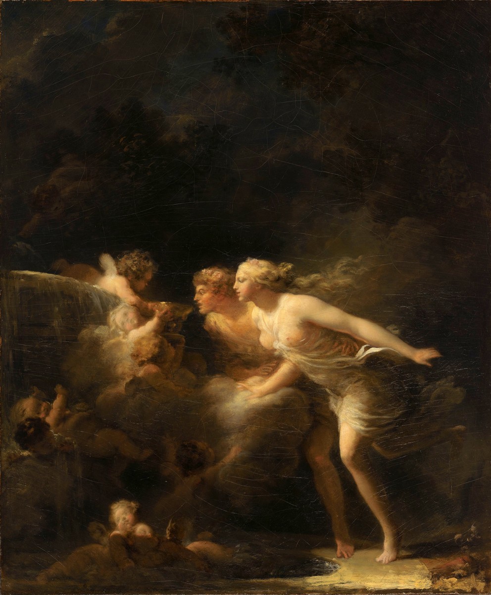 The Fountain of Love by Jean-Honore Fragonard