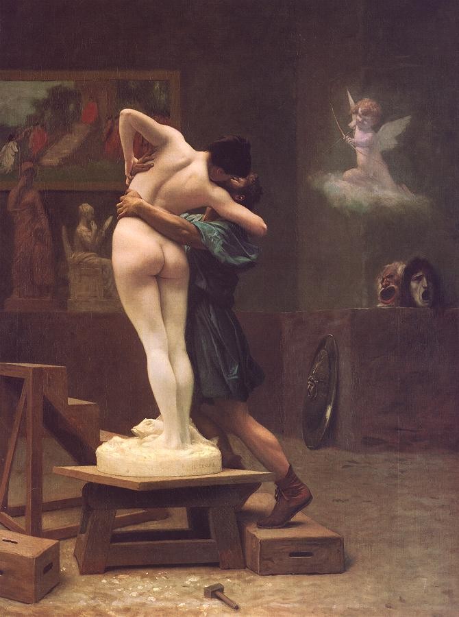 Pygmalion and Galatea by Jean-Leon Gerome