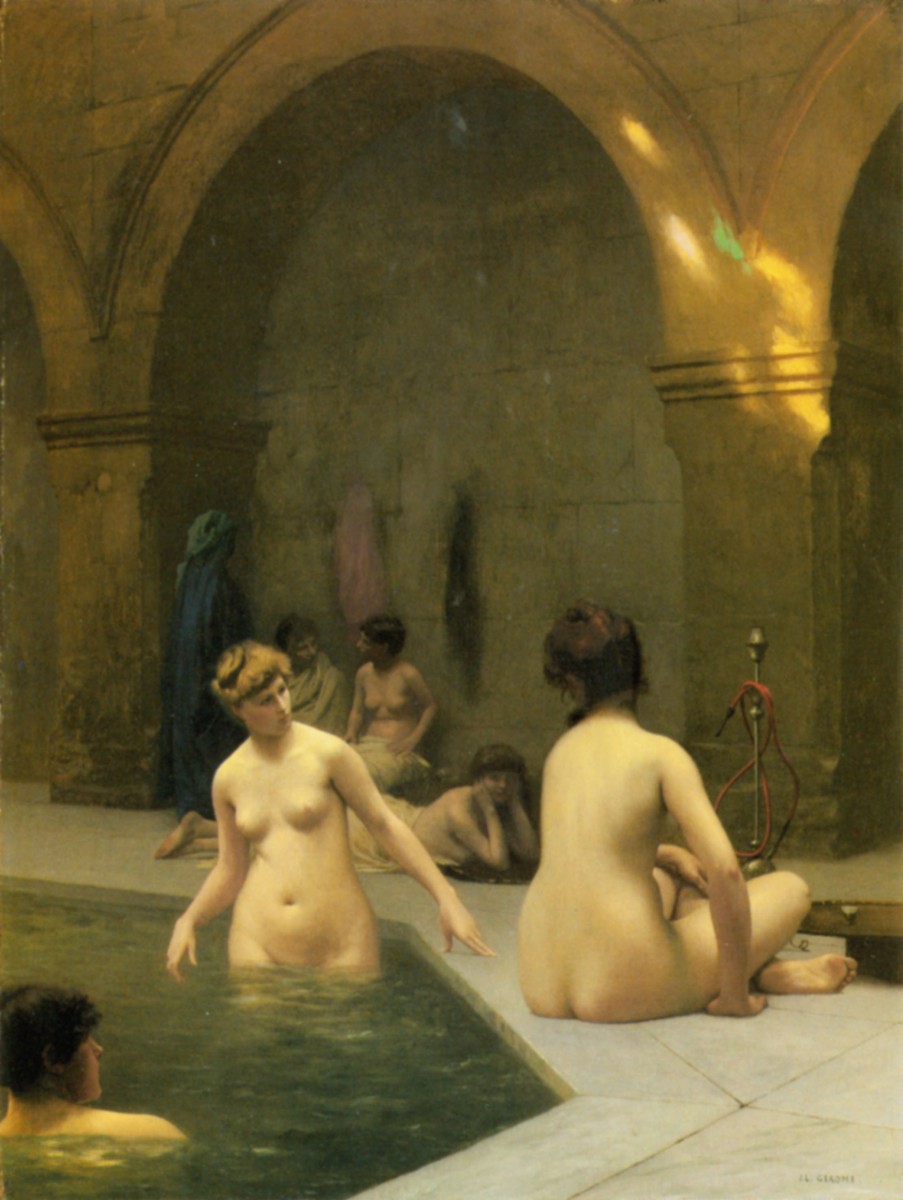 The Bathers by Jean-Leon Gerome