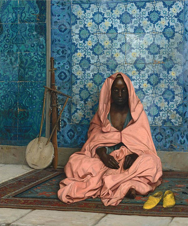 The Black Bard by Jean-Leon Gerome