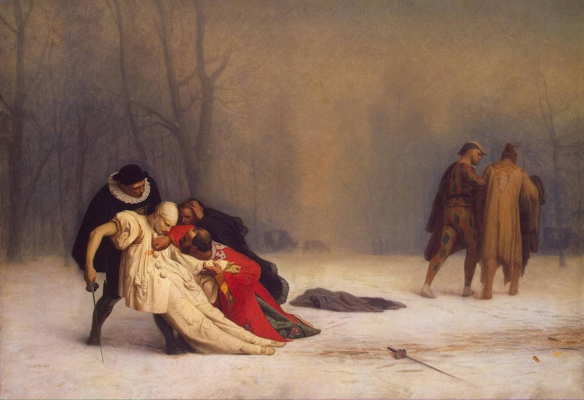 The Duel After the Masquerade by Jean-Leon Gerome