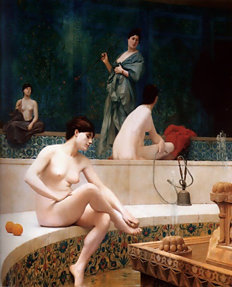 The Harem Bath by Jean-Leon Gerome