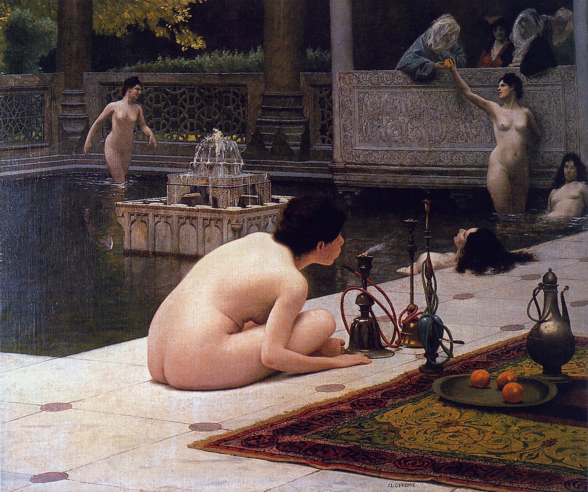 The Hookah Lighter by Jean-Leon Gerome