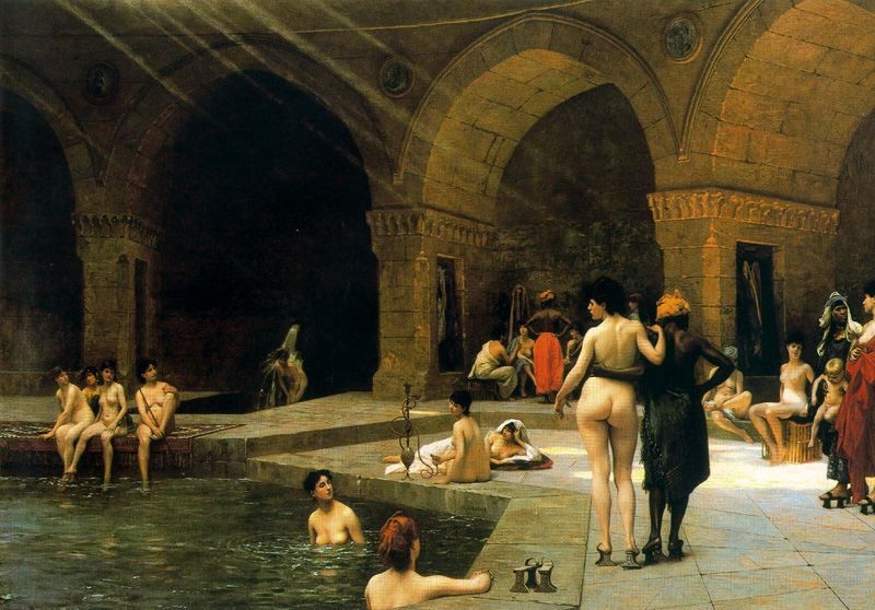 The Large Pool of Bursa by Jean-Leon Gerome