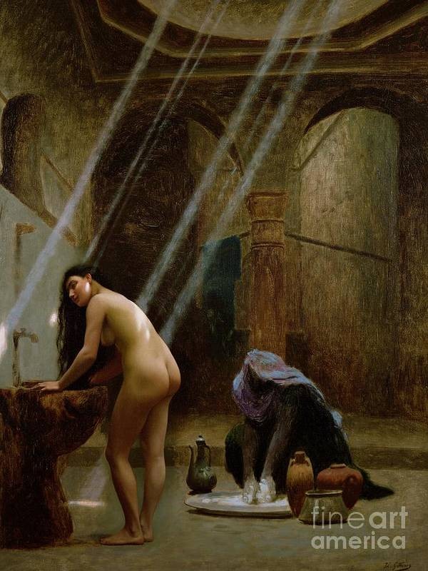The Moorish Bath by Jean-Leon Gerome