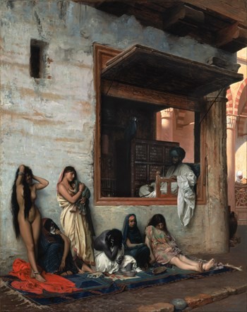 The Slave Market by Jean-Leon Gerome