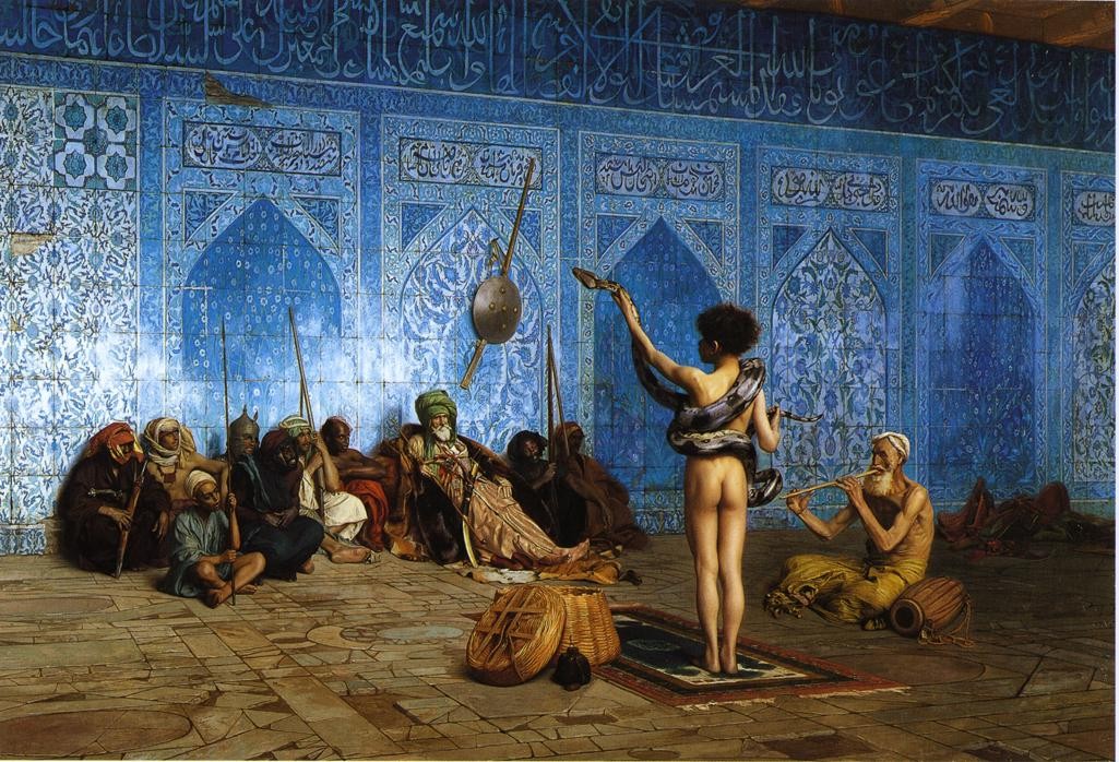 The Snake Charmer by Jean-Leon Gerome
