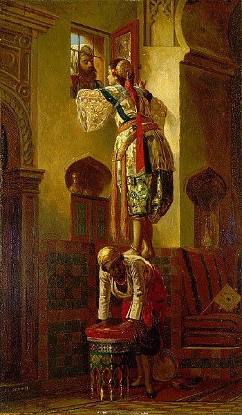 The Tryst by Jean-Leon Gerome