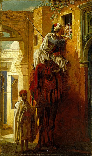 The Tryst by Jean-Leon Gerome